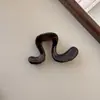 Pinza Avanzada para Agarrar Tortuga Carey tamaño pequeño Pinza para Coleta Media Pinza para el Cabello Tocado Pinza para el Cabello Accesorios para el Cabello de la Parte Trasera del Cabello Pinza de Tiburón