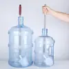 Cepillo limpiador para cubeta de dispensador de agua, cepillo especial para cubeta pura, limpieza sin ángulos muertos, mango largo, lana suave, cepillo para cubeta removedor de sarro