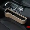 Caja de Almacenamiento para Huecos de Asiento de Cuero Caja de Almacenamiento Multifuncional para Huecos Interiores Bolsa de Almacenamiento para Coche Suministros para Coche