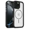 Funda de Teléfono Magnética Transparente de Acrílico Fino Círculo Dos en Uno Ojo de Cielo Adecuada para Apple 1615Pro Cubierta Protectora de Color Puro