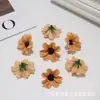 Acessórios de Guirlanda Floral Fresca e Simples para Férias na Beira-Mar, Headband de Cabeça com Cabeças de Flor Margarida Cosmos Artificiais, Acessórios para Headband, DIY