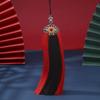Aretes Colgantes con Borla de Cloisonné Flor de Amor Mariposa Joyería para Colgar DIY Hecho a Mano Colgante de Alto Nivel Accesorios de Cierre de Presión Hanfu Cheongsam