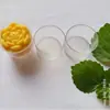 Carcasa de Plástico Ignífugo para Vela de Té, Taza de Vela de Té, Portavelas, Taza de PC, Carcasa de Plástico LED, Taza para Velas de Té