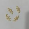 Nueva y novedosa joyería de uñas de serpiente de aleación, retro, tridimensional, líneas finas, serpentina, decoración de uñas DIY, Tik Tok