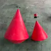 Boyas de Advertencia Cónicas Engrosadas Integradas Profesionales, Bolas Flotantes, Tubos Flotantes, Boyas de Posicionamiento en el Agua, Marcadores de Canal Moldeados por Rotación