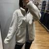 Estilo Japonés~~Chaqueta para Hombres y Mujeres, Chaqueta de Forro Polar de Imitación de Lana de Cordero a Prueba de Viento para Parejas, Ropa de Abrigo de Manga Larga Sy429188