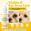 Solução de Limpeza Ocular para Pets Kineshinex Gotas Suaves para Lavagem Ocular para Limpar Secreções e Crostas Oculares e Reduzir Manchas de Lágrimas
