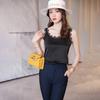 Camisola de Capa Interior para Traje de Nuevo Estilo Primavera/Verano 2026 para Mujer, Elegante y Sexy Camiseta sin Mangas de Encaje, Ropa Interior Formal Profesional