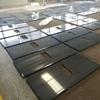 Atacado de fábrica de granito preto G654 cinza escuro retangular bancada de granito para toucador de banheiro toucador