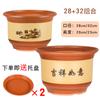 Vasos de Flores de Cerâmica Domésticos Vasos de Flores de Argila Extra Grandes Vasos de Grés para Chão Vasos para Bonsai Orquídea