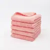 Toalla de Limpieza de Cocina de Terciopelo Coral Borde Cortado Transfronterizo Estropajo Espesado para Lavar Platos y Mesas Trapo Absorbente Multifuncional para Tareas del Hogar