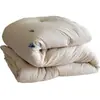 Colcha Lavable de Algodón Lino Soja Colcha de Primavera y Otoño Colcha de Cuatro Estaciones Colcha de Algodón Colcha de Invierno Colchas Individuales Dobles Núcleo de Colcha Ropa de Cama Ropa de Cama