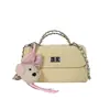Bolso de Cadena Tejida Retro de Nicho Nuevo 2026 para Mujer, Bolso Cruzado de Hombro Versátil Nuevo 2025 con Aspecto de Bolso Cuadrado Pequeño
