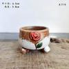 Vaso de Flor Carnuda Cerâmica Jardinagem Cerâmica Mini Novo Criativo Grés Casa Vintage Novo Vaso de Porcelana Vaso