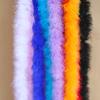 Tira de plumas planas de color directo de fábrica Tira de lana de pavo materiales de decoración manualidades regalo de Navidad DIY