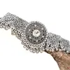 Pulsera Cuadrada Geométrica de Estilo Retro Étnico Transfronteriza Pulsera Redonda con Borla Perla Estilo Bohemio Joyería para Mujeres