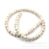 Turquesa blanca con cuentas turquesa hueso cuentas sueltas material para accesorios de joyería DIY turquesa sintética cuentas de maní articuladas