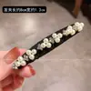 Pinza para el Cabello de Perla Dongdaemun Pinza Versátil con Pedrería Pinza Lateral para Mujer Pinza de Alto Nivel para Flequillo Nuevo Accesorio para el Cabello