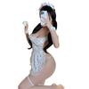 Fan Lei Lencería Sexy Sexy Lindo Delantal Femenino Chef Puro Sirvienta Uniforme de Sirvienta Encaje Pijama 913
