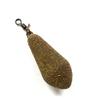 Colgante de Plomo para Pesca con Hilo Sólido de Cabeza Grande y Pequeña con Anillo Colgante de Plomo para Caña de Lanzar Haigan Luya