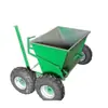 Máquina pequeña de lijado de césped artificial empujada a mano Máquina de lijado de arena para campo de fútbol Césped Máquina de lijado de césped Máquina de lijado de césped semi-automática de cuatro ruedas