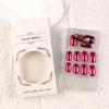 Piezas de Manicura Electrochapadas de Venta Caliente Transfronteriza Estilo Ins Simple Espejo Uñas Postizas al por Mayor Metal de Alta Gama Uñas Portátiles