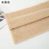 Tejido de Felpa de Cordero Engrosado Forro Cálido Felpa de Muñeco Terciopelo Jacquard con Textura Felpa Plush Tejido para Ropa Ramo Hecho a Mano