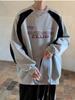 Sudadera de Otoño e Invierno para Hombre Nueva Llegada Estilo Americano Guapo Holgada Talla Grande Versátil Moda Ropa de Desfile Sudadera con Capucha