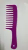 Peine Pequeño de Champú Dientes Grandes para Niñas Dientes Grandes Cabello Grueso para Cabello con Permanente Peine para el Cabello para Brillo