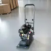Compactador vibratorio de placa manual a gasolina, Compactador de rodillo eléctrico para carreteras, Máquina para acabado de bordes de asfalto, Resistente y duradero