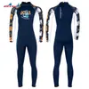 Traje de Buceo Caliente para Niños 1.5mm Traje de Baño de una Pieza para Niños Manga Larga Lycra Protección Solar Snorkel Surf Traje contra Medusas
