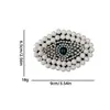 Serie Ojo de Perlas Bordado de Perlas Ojo del Diablo Parche Aplicación para Zapatos, Sombreros, Accesorios, Accesorios de Ropa, Parche Aplicación