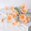 ¡Wow! Flores Artificiales Personalizadas Margarita Crisantemo Holandés Cosmos Ramo Falso Accesorios para Fotos Decoración de Hogar Boda Flores