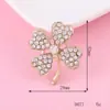 Acessórios para Joias DIY Trevo de Quatro Folhas Flor Colorida Liga Diamante Série Capa de Celular Beleza Adesivo de Strass Material Diamante