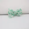 Novedoso Estilo Pinza para el Cabello con Lazo Floral Fresco Accesorios DIY para Ropa y Materiales