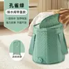 Tina Plegable para Pies de Adulto, Profunda y hasta la Rodilla, Engrosada con Salida de Drenaje, Bolsa Portátil para Remojo de Pies en Casa, Hasta la Rodilla