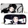 Estuche con Cremallera de Anime Estuche para Lápices Wen Hao Perro Salvaje Hermosa Chica Guerrero Dragon Ball Hombre Motosierra JOJO Qi