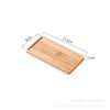 Bandeja Rectangular de Madera para Baño, Jabonera, Base para Tanque de Inodoro, Organizador y Almacenamiento de Cuidado de la Piel para Tocador