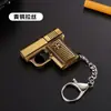 Encendedor de queroseno mini creativo de moda, artesanía modelo metálico hecho a mano, encendedor con forma de pistola, regalo para novio