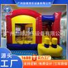 Fábrica de Comercio Exterior Trampolín Inflable Pequeño Castillo Inflable Ventas Directas de Fábrica Forma Pequeña Segura y Divertida