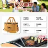 Bolsa Térmica Plegable y Lavable para Barbacoa Transfronteriza, Gran Capacidad, Se Puede Llevar en la Mano o Cruzada, y Se Puede Usar Repetidamente para Guardar Carne
