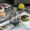 Jarrón pequeño nórdico simple y creativo con diseño de viento, con flores hidropónicas de cristal, ideal para decorar el escritorio de la sala de estar y los pequeños adornos.