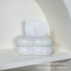 Caixa de Tecido de Cerâmica Ornaments Casa Sala de Estar Mesa de Centro Luxo Leve Alta Qualidade Tendência da Internet Novo Estilo 2023 Caixa de Papel Decorativa