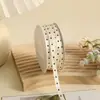 Nueva cinta de lunares de 0.6 cm impresa por ambos lados para lazos hechos a mano, accesorios para zapatos y calcetines, pasadores y cintas decorativas