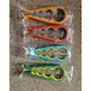 Abridor de Latas Multifuncional Quatro em Um, Abridor de Garrafas de Cerveja, Abridor Criativo de Tampas de Latas para Cozinha Doméstica, Abridor de Tampas Antiderrapante