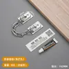 Trava de janela, limitador de janela de aço inoxidável, trava de porta de abrir e janela, janela de aço plástico, trava de janela antifurto, trava de janela ajustável para atacado