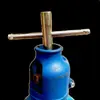 Llave de Uso Dual Oxígeno Acetileno Interruptor de Propano Válvula Multiusos Cilindro de Oxígeno Orificio Cuadrado Multifunción 10 mm Llave Portátil