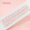 Venta al por mayor de fábrica opcional multicolor rectangular color sólido para aplicar arte de uñas tira parche de uña capa selladora de aceite brillante UV aceitada