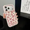 Funda con estampado de leopardo negro y diamantes adecuada para Apple 18 Pro Max, iPhone 17, 16 de gama alta, 15 europeo y americano