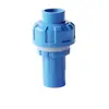 Accesorios de Tubería Azules de PVC Conectores de Entrada y Salida para Tanque de Agua Codo Curva Recta Unión de Tres Vías Válvula de Bola Pegamento Tubería de Pato